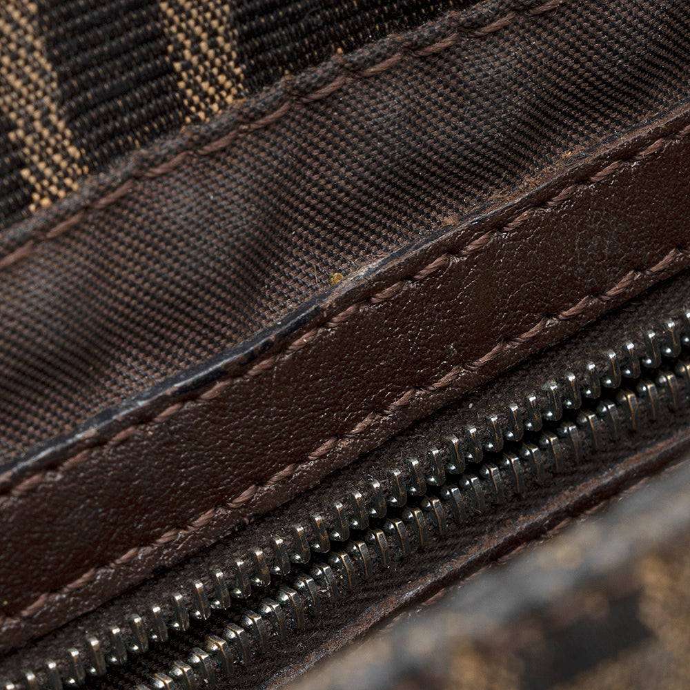 Fendi Zucca Baguette Shoulder Bag - FINAL SALE (SHF-20855)