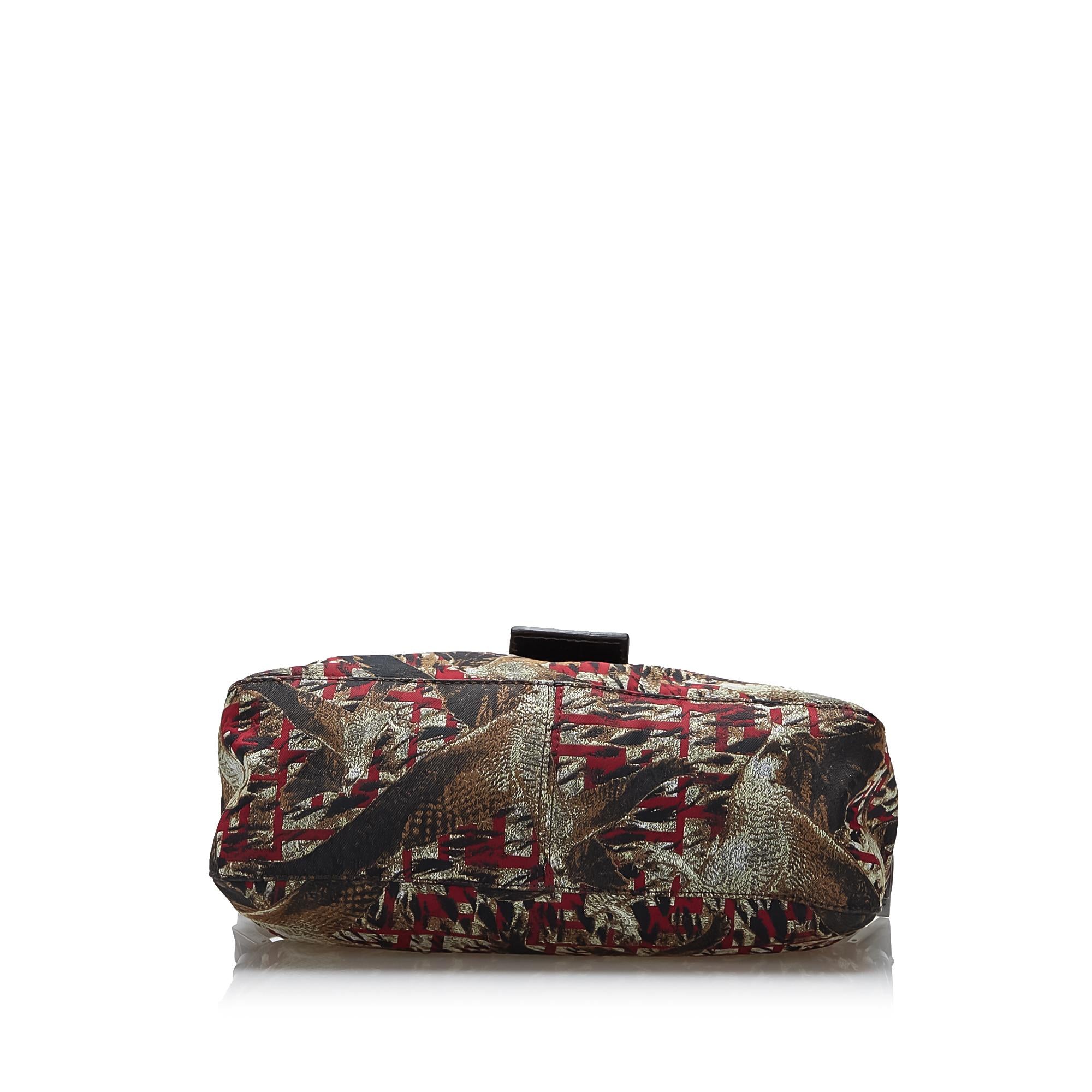 Fendi Zucca Bird Baguette (SHG-4MNS3d)