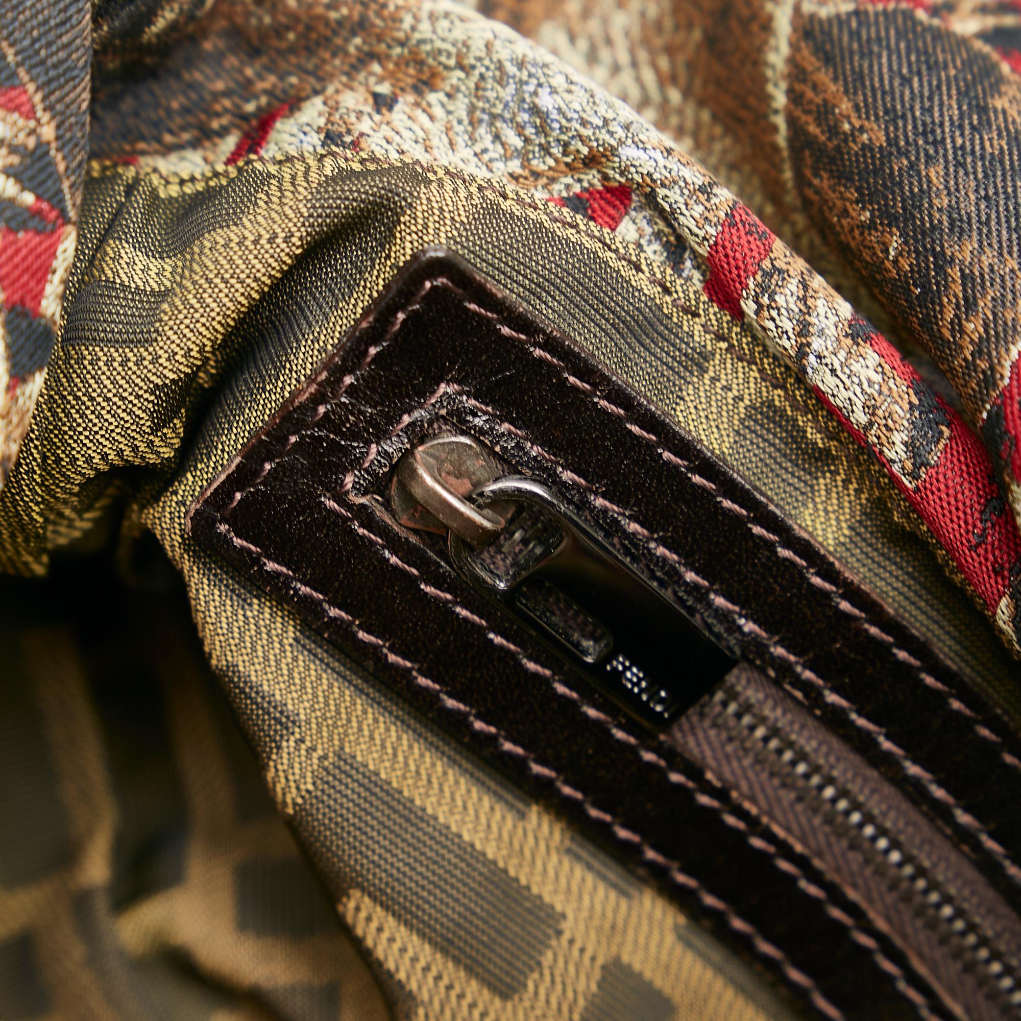 Fendi Zucca Bird Baguette (SHG-4MNS3d)