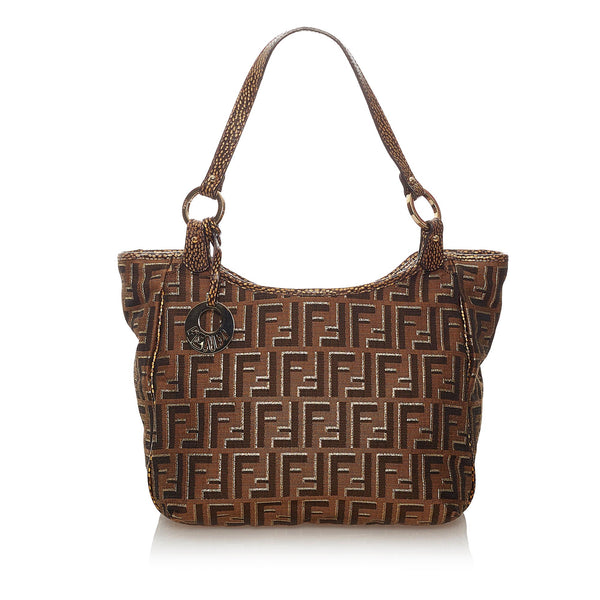 Fendi Zucca Canvas Handbag (SHG-27465)