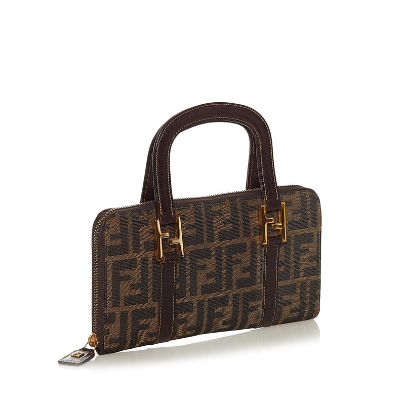 Fendi Zucca Canvas Handbag (SHG-34608)
