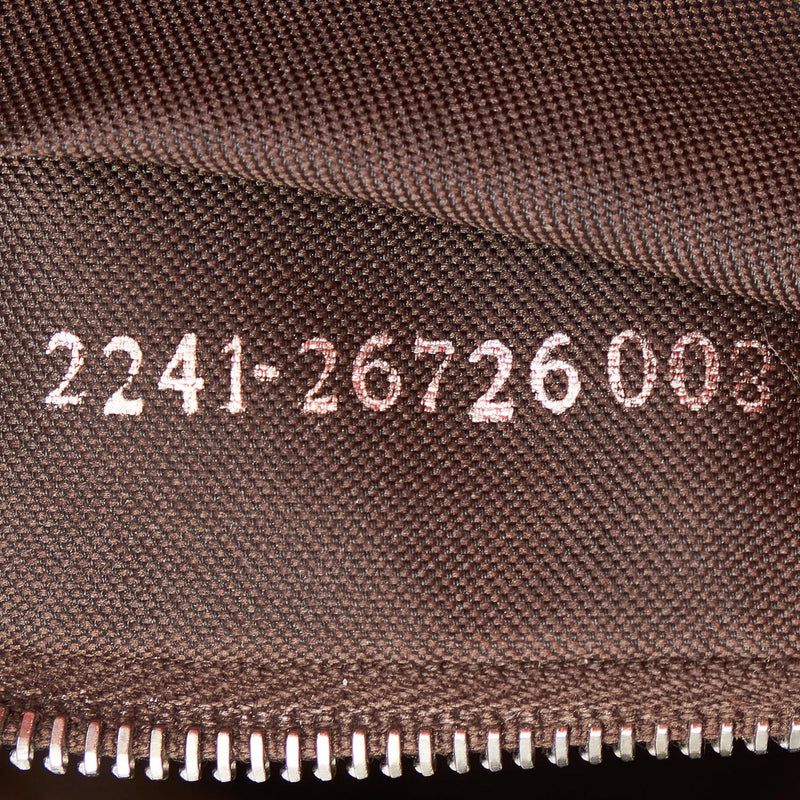 Fendi Zucca Canvas Shoulder Bag (SHG-28055)