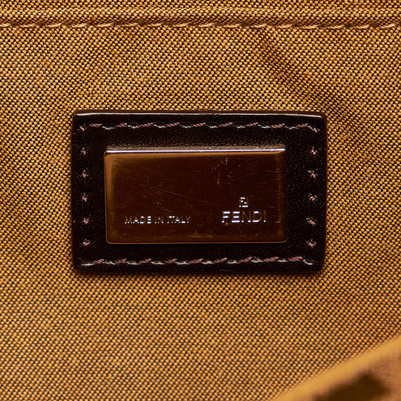 Fendi Zucca Canvas Shoulder Bag (SHG-33151)