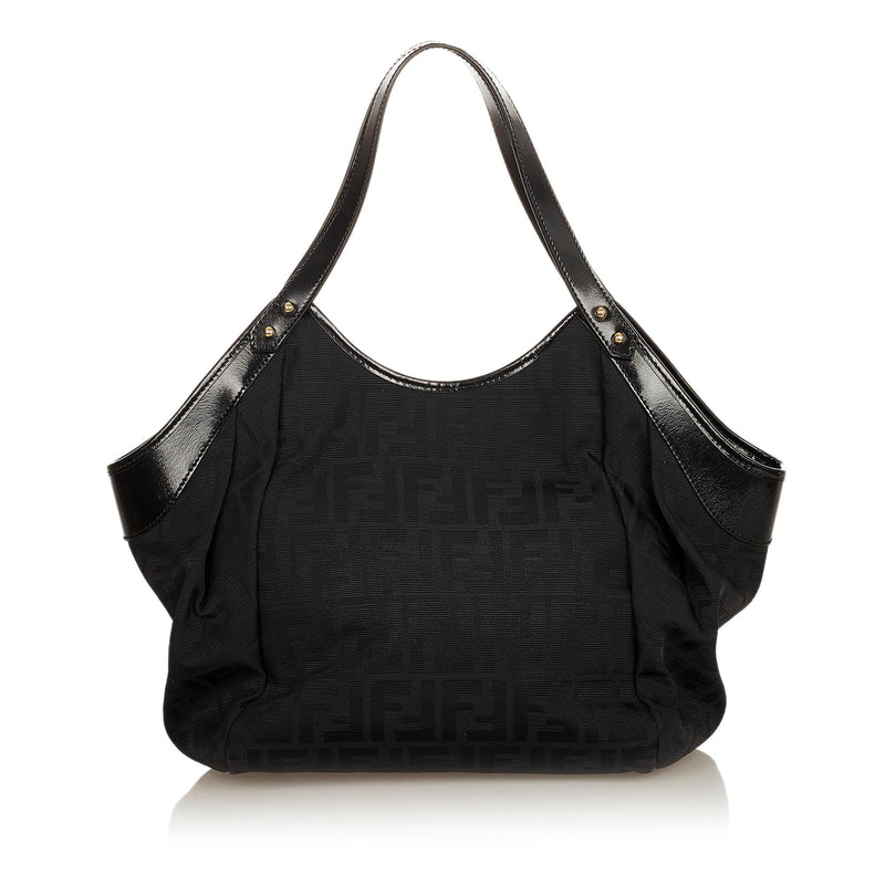 Fendi Zucca Canvas Shoulder Bag (SHG-36077)