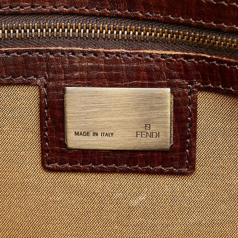 Fendi Zucca Etniko Canvas Shoulder Bag (SHG-27464)