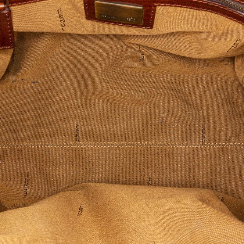 Fendi Zucca Etniko Canvas Shoulder Bag (SHG-29436)