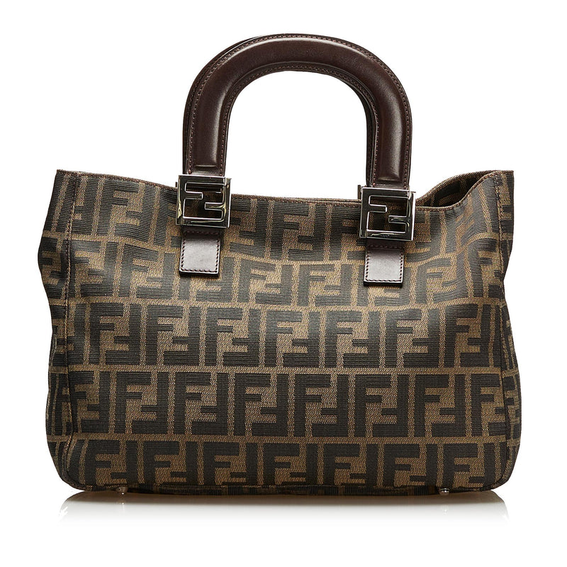 Fendi Zucca Handle Handbag (SHG-35887)