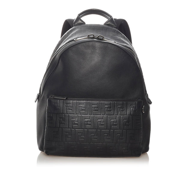 Fendi Zucca Leather Backpack (SHG-27781)