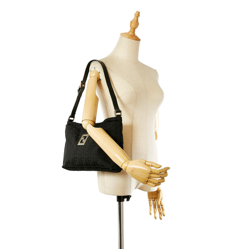 Fendi Zucca Shoulder Bag (SHG-nDldTe) – LuxeDH