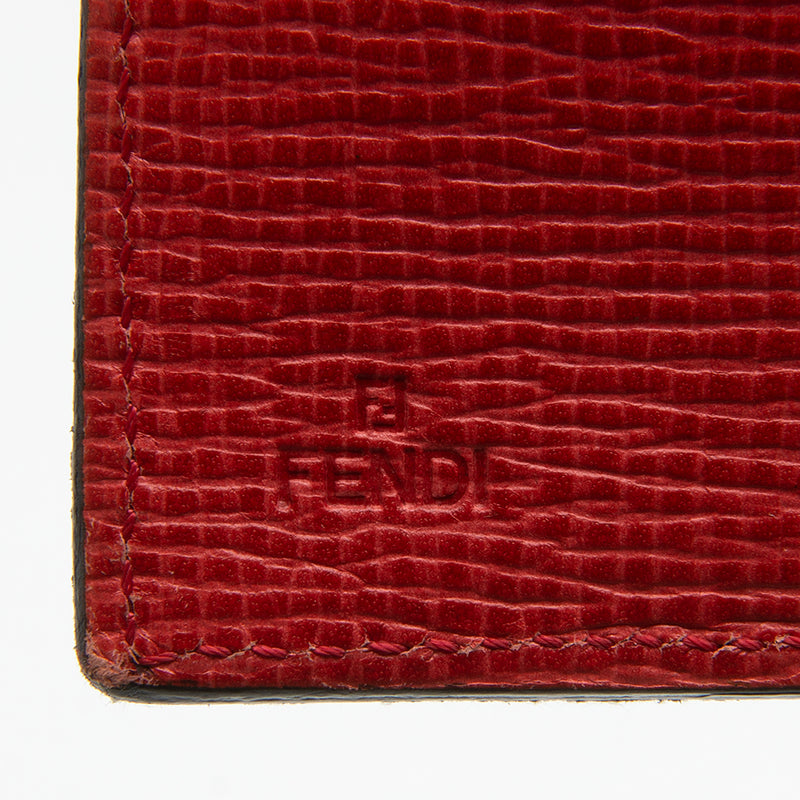 Fendi Zucca Spalmatti Trifold Wallet (SHF-12796)