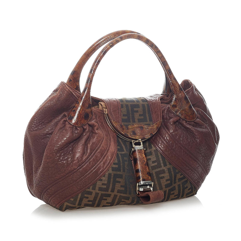 Fendi Zucca Spy Canvas Handbag (SHG-31897)