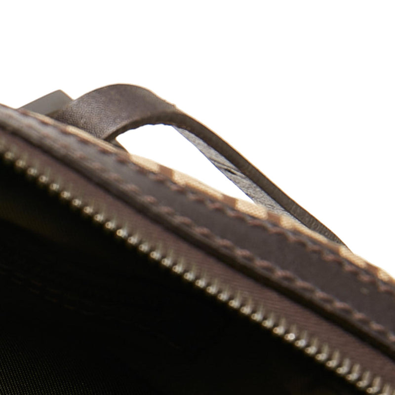 Fendi Zucchino Canvas Handbag (SHG-26783)