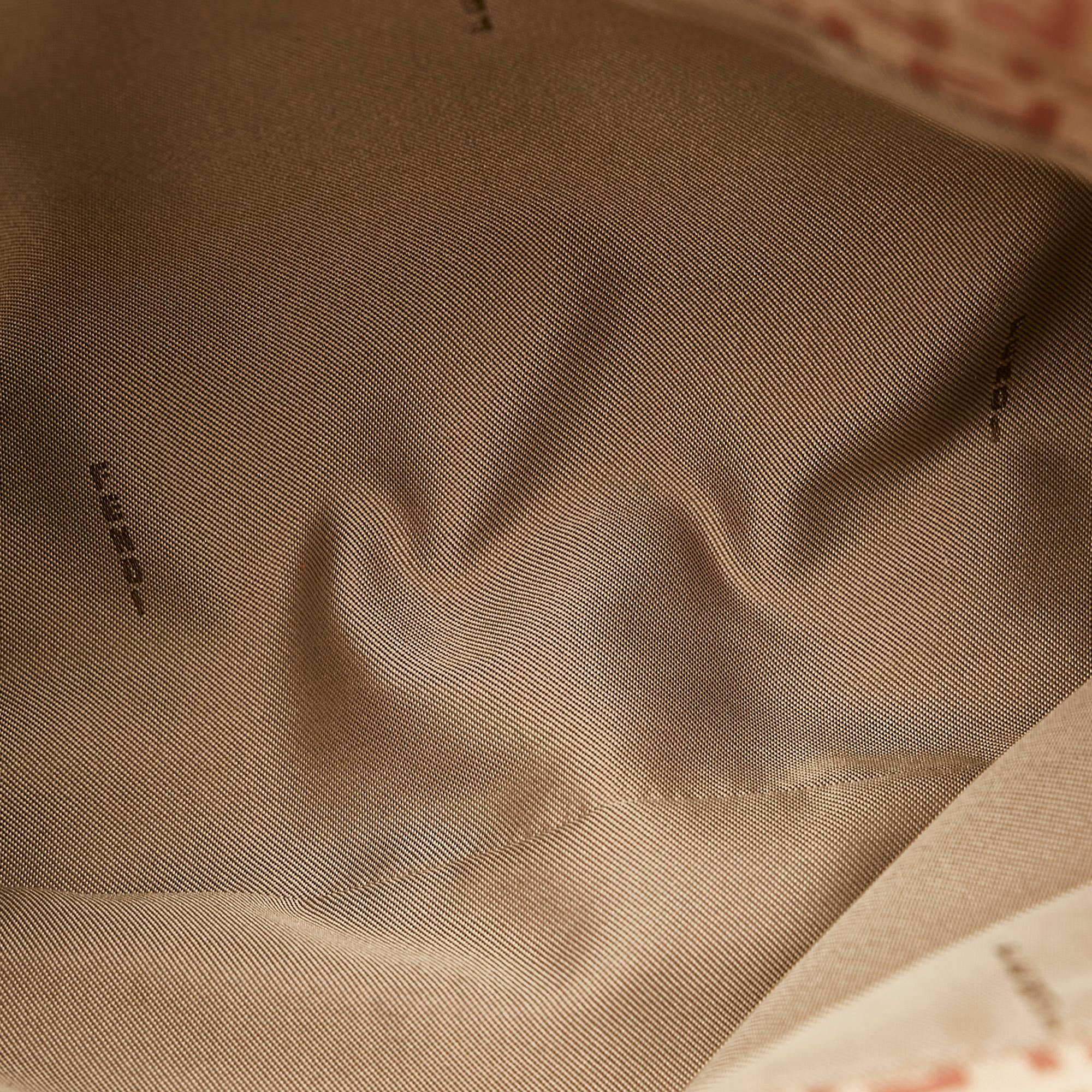 Fendi Zucchino Canvas Handbag (SHG-26834)