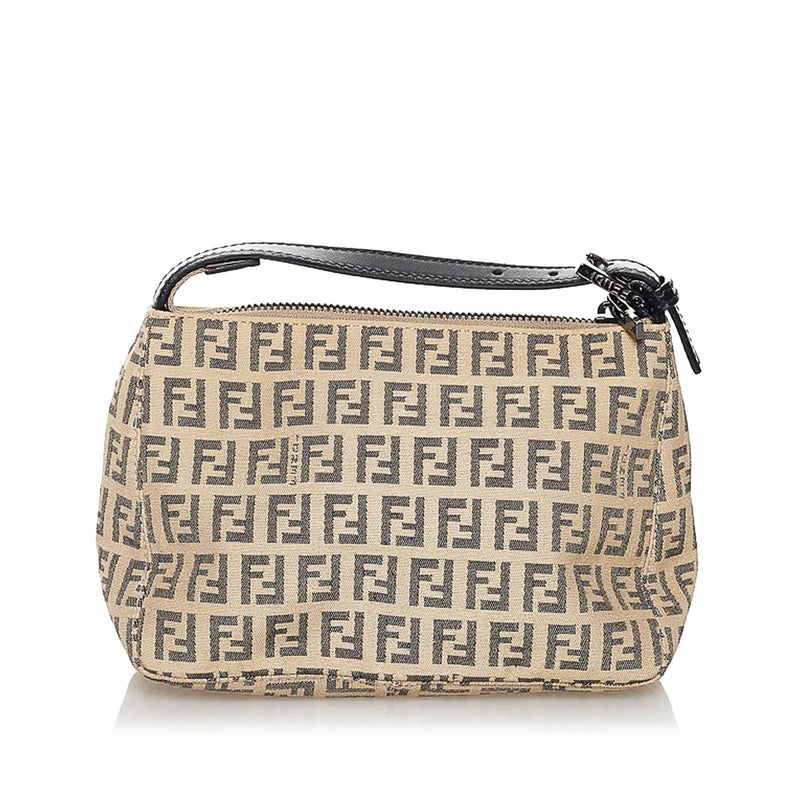 Fendi Zucchino Canvas Handbag (SHG-30841)
