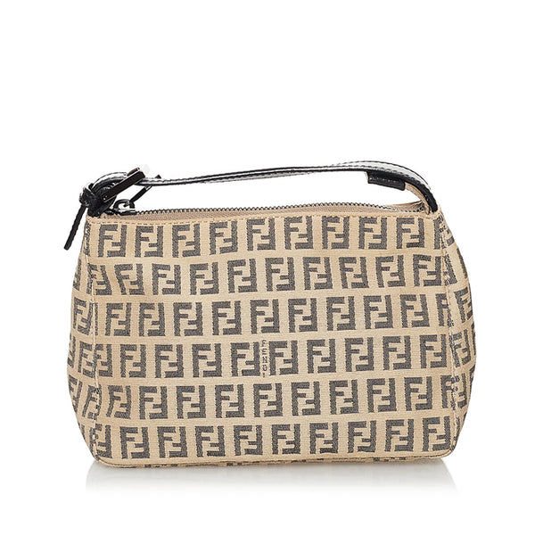 Fendi Zucchino Canvas Handbag (SHG-30841)