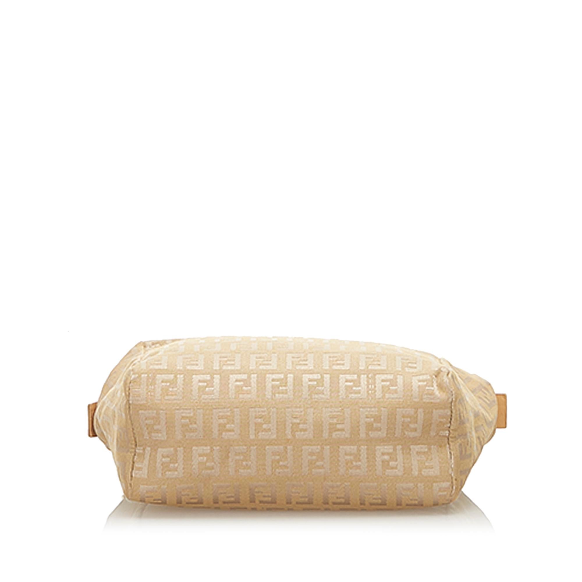 Fendi Zucchino Canvas Handbag (SHG-32352)