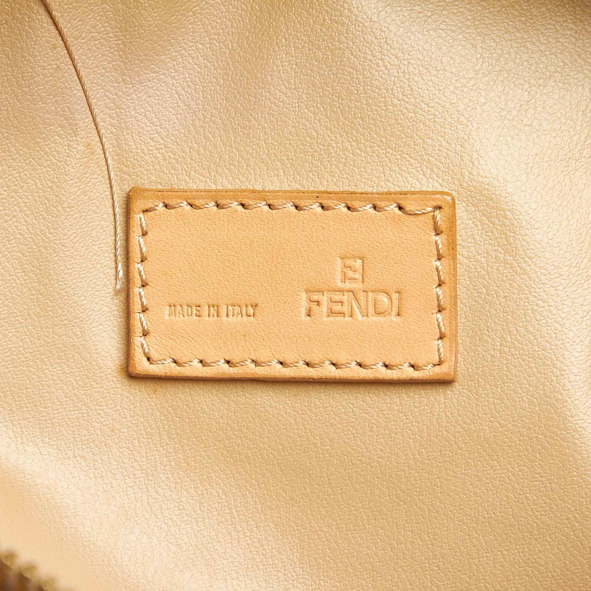 Fendi Zucchino Canvas Handbag (SHG-32352)