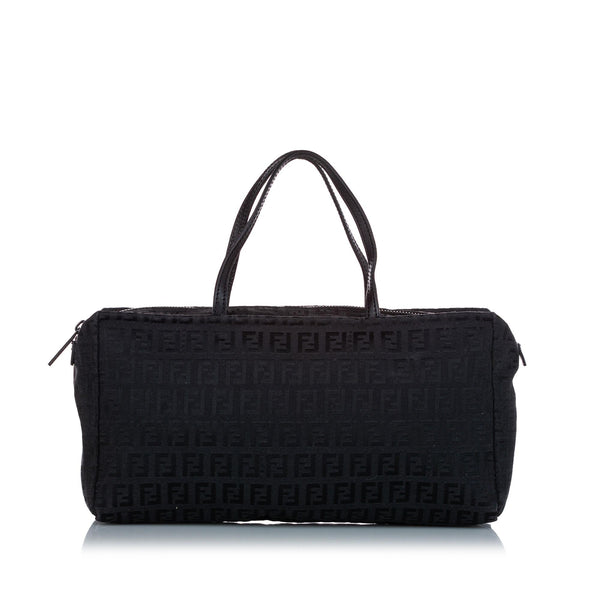 Fendi Zucchino Canvas Handbag (SHG-32470)