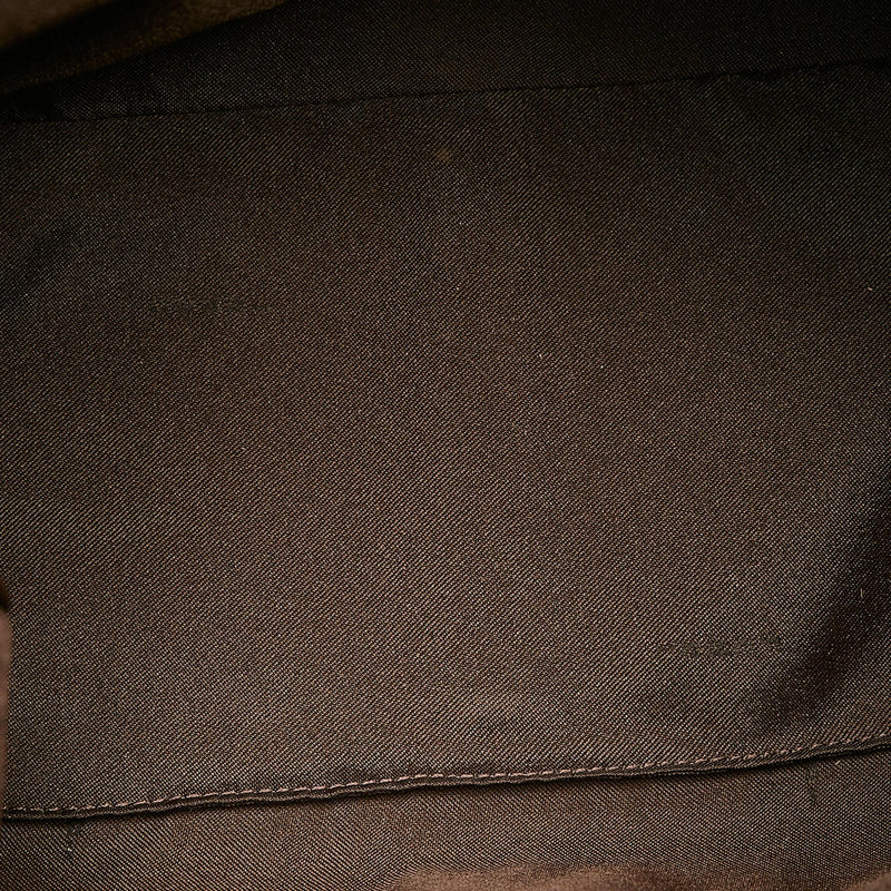 Fendi Zucchino Canvas Mamma Forever Shoulder Bag (SHG-36065)