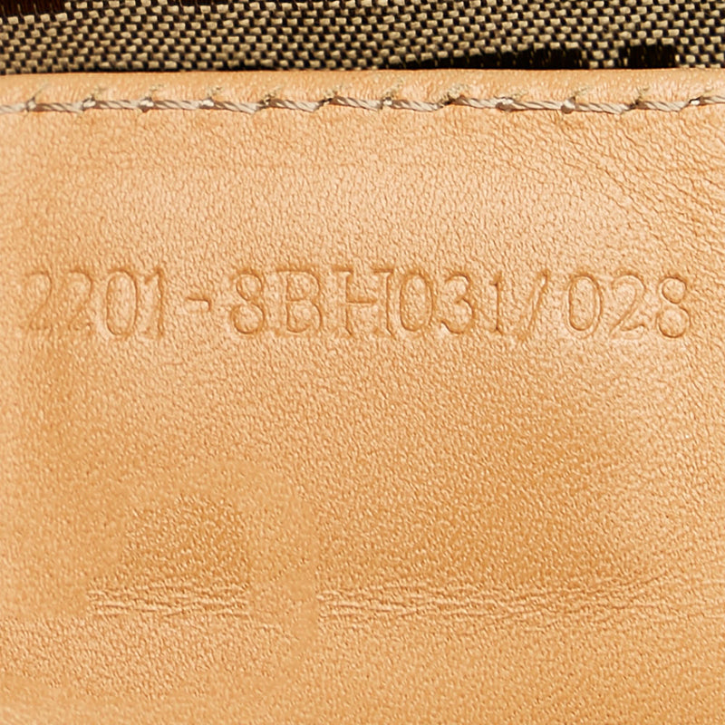 Fendi Zucchino Canvas Shoulder Bag (SHG-25645)