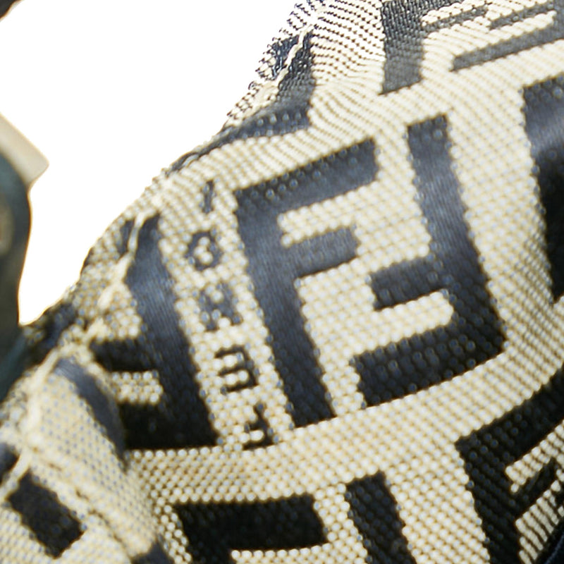 Fendi Zucchino Canvas Shoulder Bag (SHG-26235)
