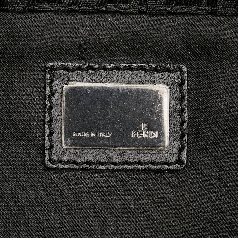 Fendi Zucchino Canvas Shoulder Bag (SHG-27368)