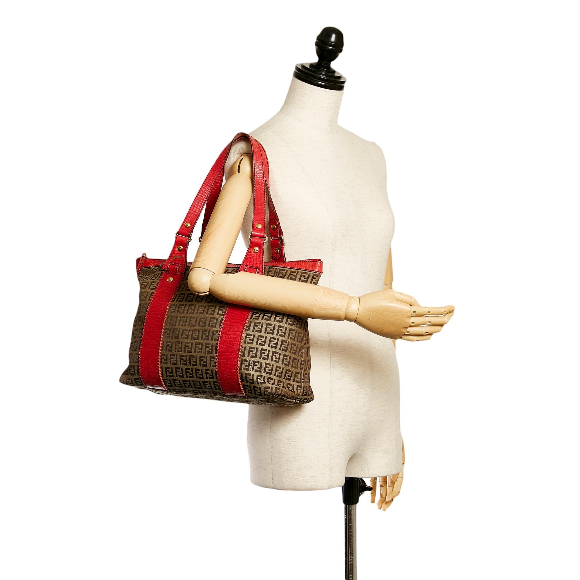 Fendi Zucchino Canvas Tote Bag (SHG-32834)