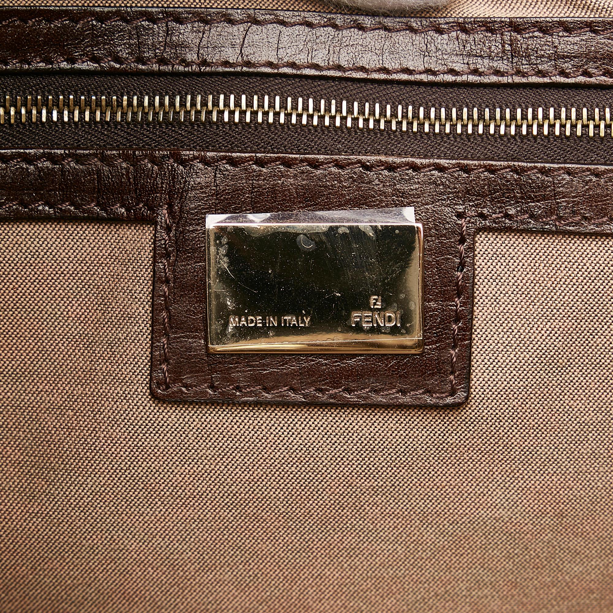 Fendi Zucchino Canvas Tote Bag (SHG-LR2O1Y)