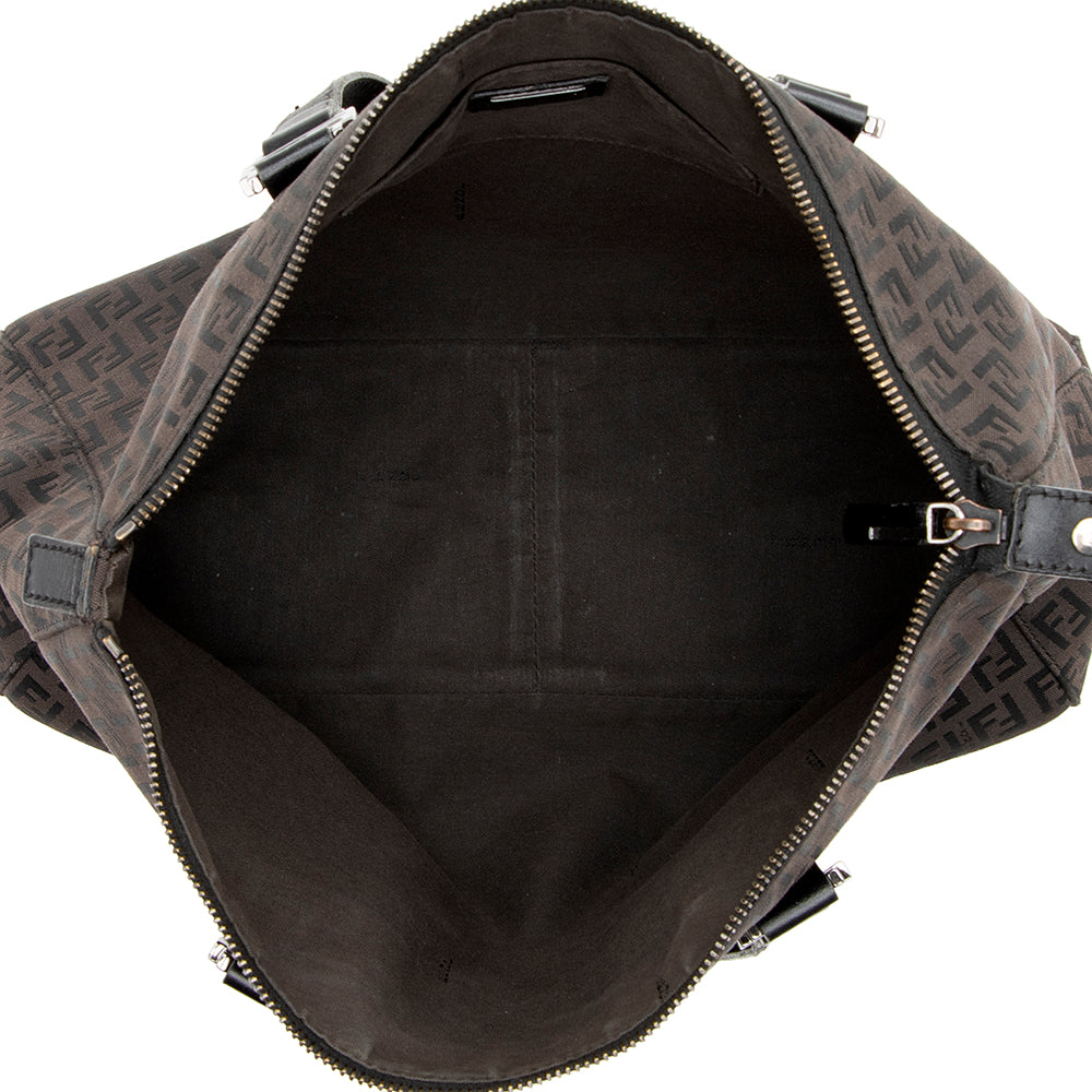 Fendi Zucchino FF Handle Tote - FINAL SALE (SHF-16214)