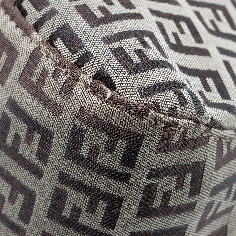 Fendi Zucchino Mini Baguette Bag (SHF-18855)