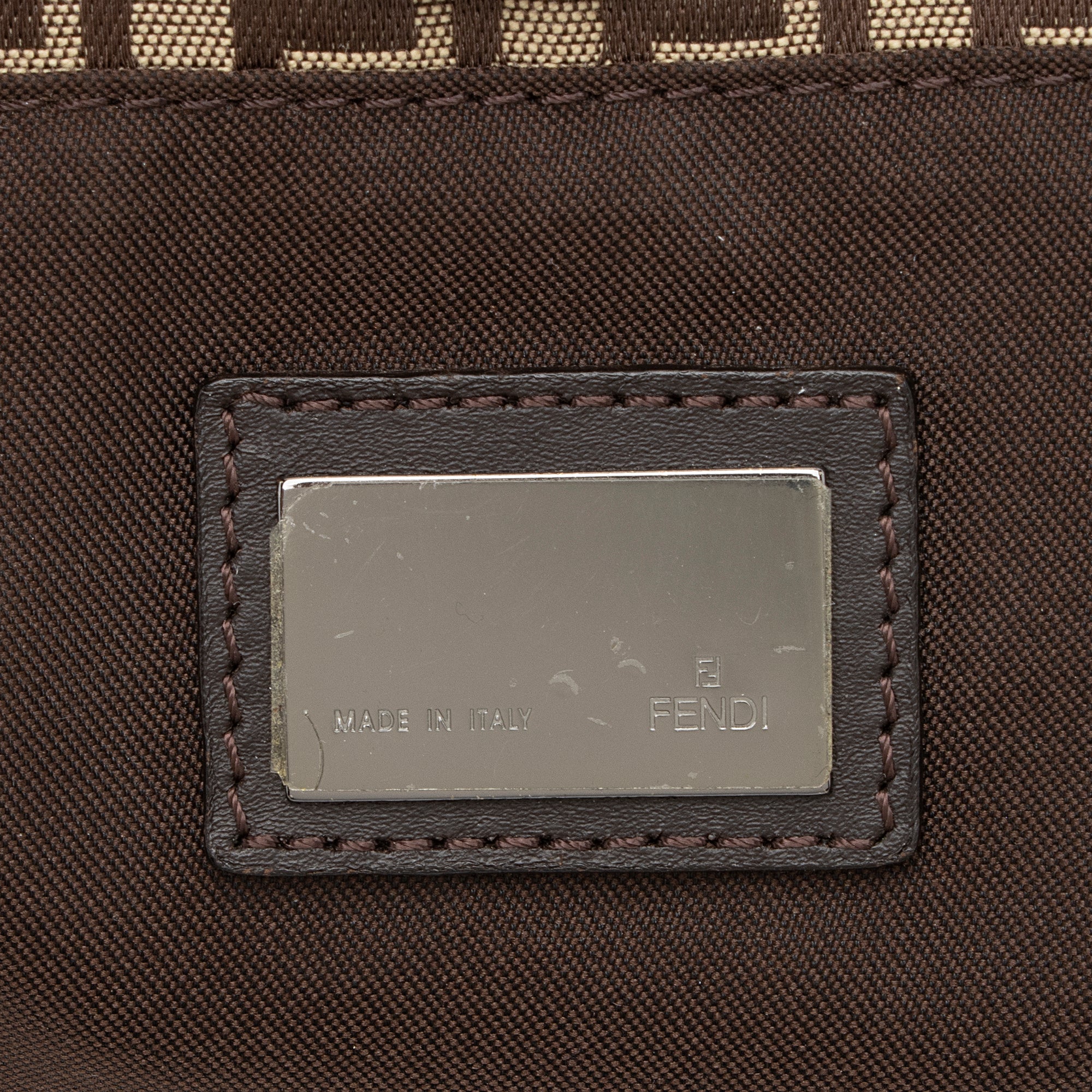 Fendi Zucchino Mini Roll Tote (SHF-23562)