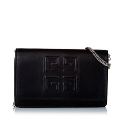 Givenchy Anagram Leather Wallet on Chain (SHG-29324)