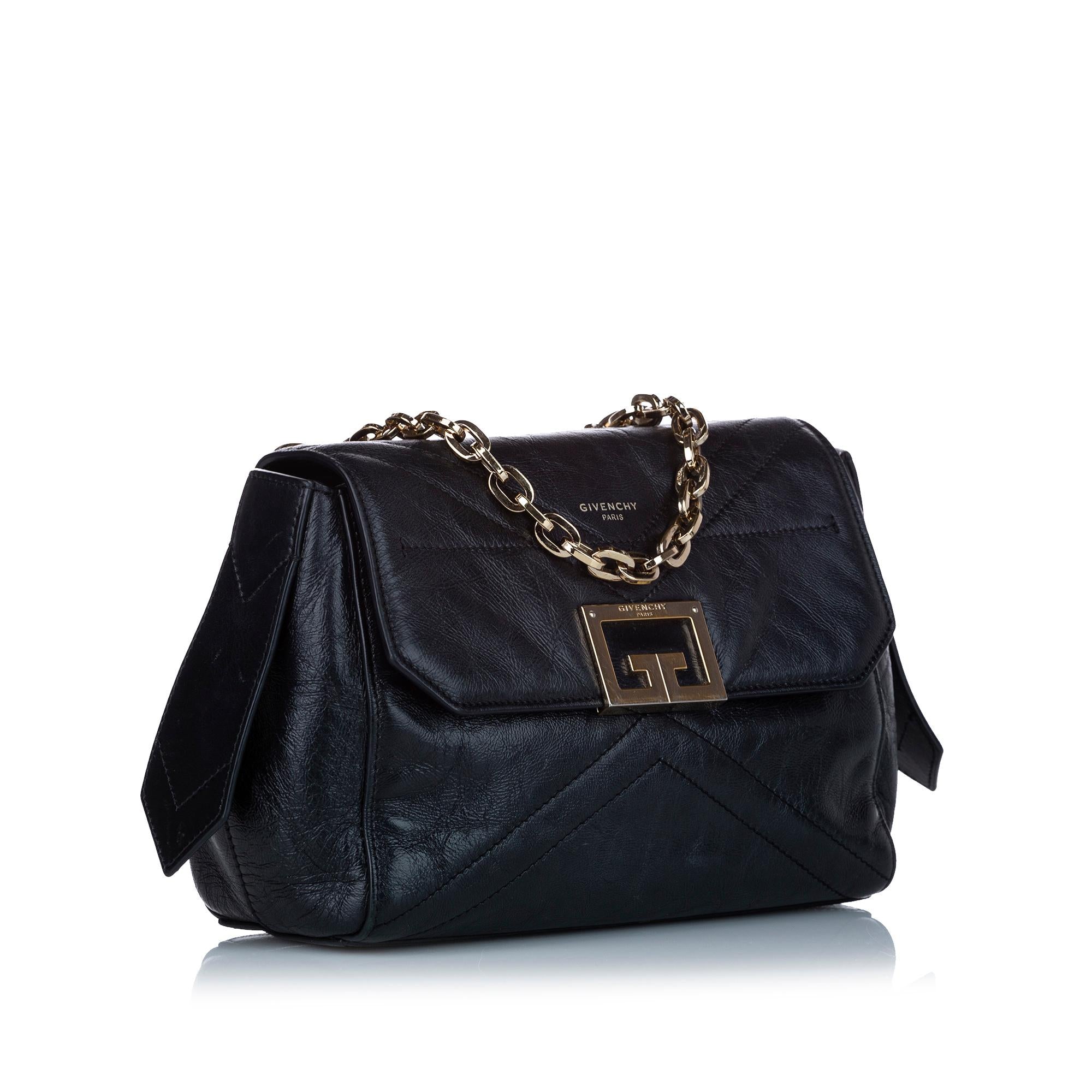 Givenchy ID Leather Crossbody Bag (SHG-30055)
