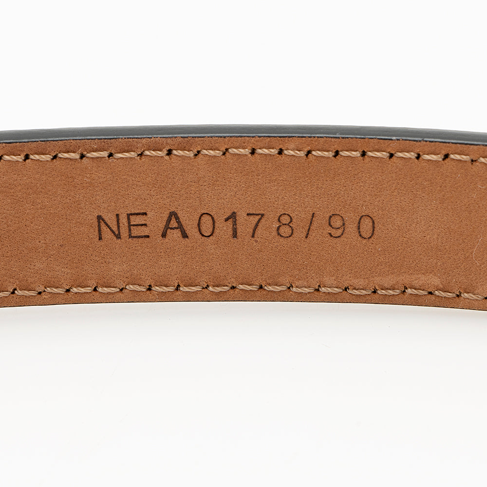 Givenchy Leather Double G Belt - Size 36 / 90 (SHF-19069)