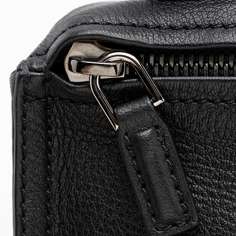 Givenchy Leather Grommet Pandora Small Shoulder Bag (SHF-16327)