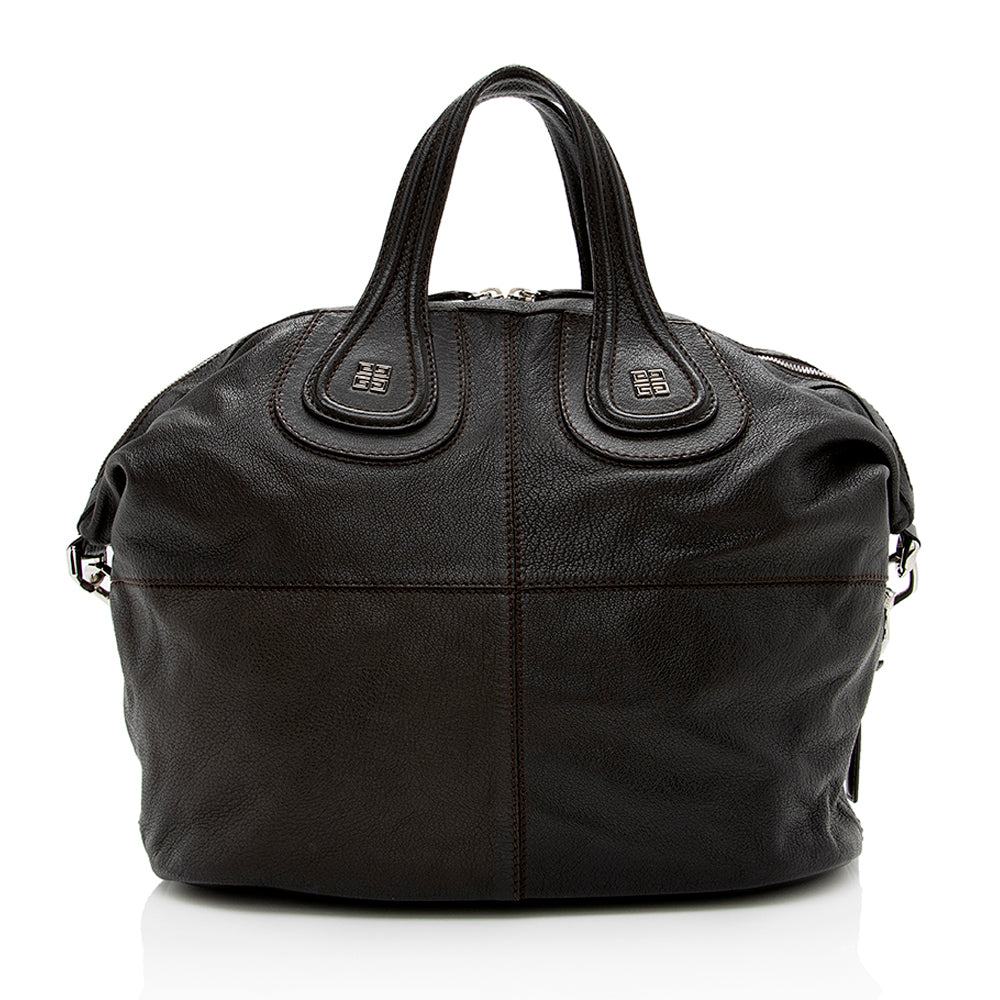 Givenchy Leather Nightingale Medium Satchel (SHF-16365)