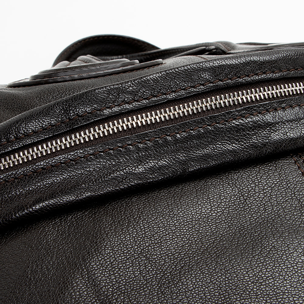 Givenchy Leather Nightingale Medium Satchel (SHF-16365)