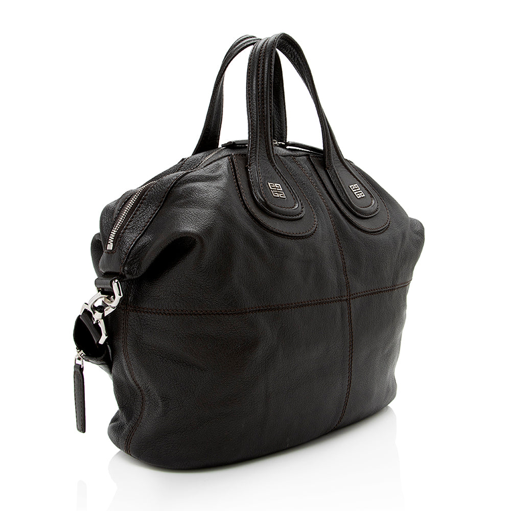 Givenchy Leather Nightingale Medium Satchel (SHF-16365)