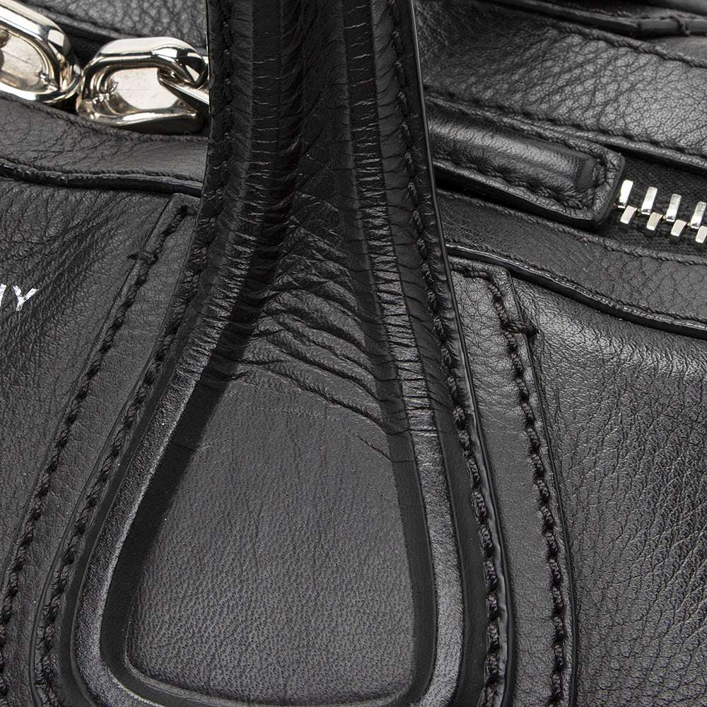 Givenchy Leather Nightingale Medium Satchel (SHF-19806)