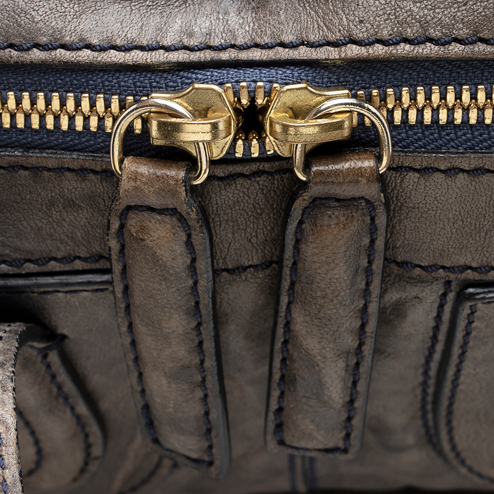 Givenchy Leather Nightingale Medium Satchel (SHF-20720)