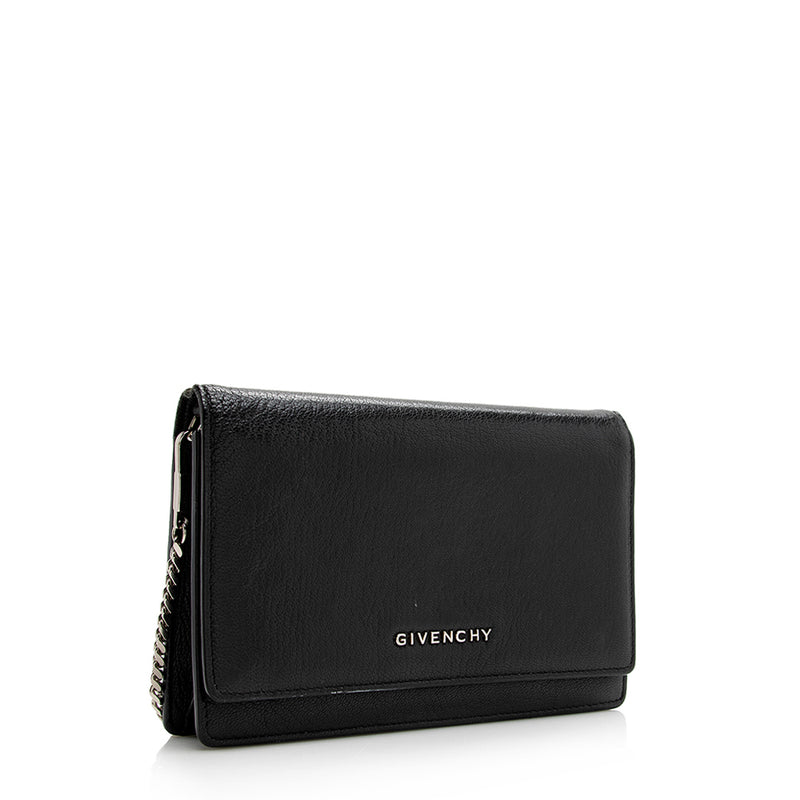 Givenchy Leather Pandora Wallet On Chain Bag (SHF-21448)