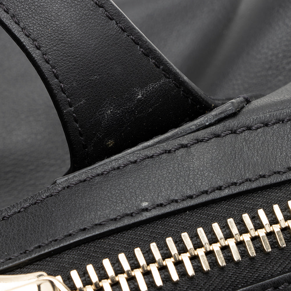 Givenchy Leather Studded Nightingale Small Satchel (SHF-16428)