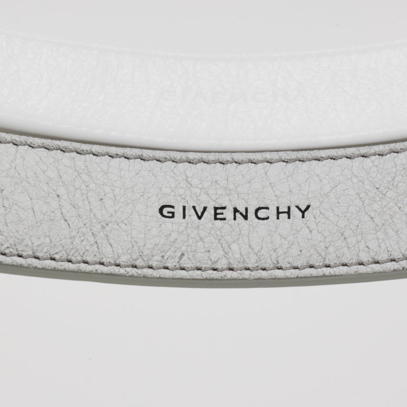 Givenchy Metallic Calfskin Moon Cut Out Mini G Cube Chain Bag (SHF-cJqTKf)