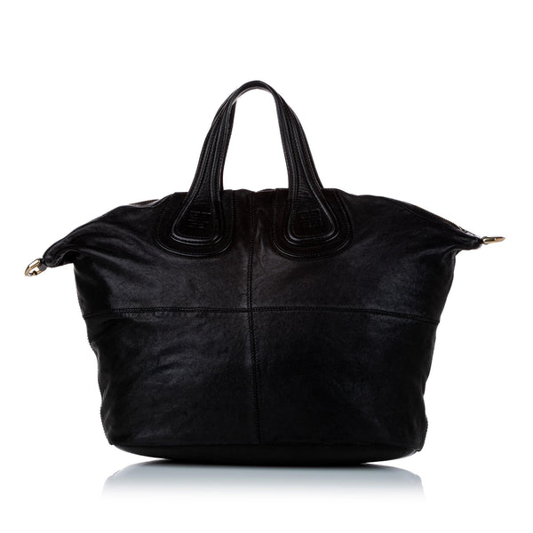 Givenchy Nightingale Leather Satchel (SHG-29688)