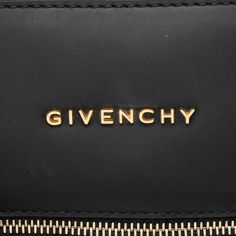 Givenchy Rubber Effect Calfskin Pandora Wristlet (SHF-19457)