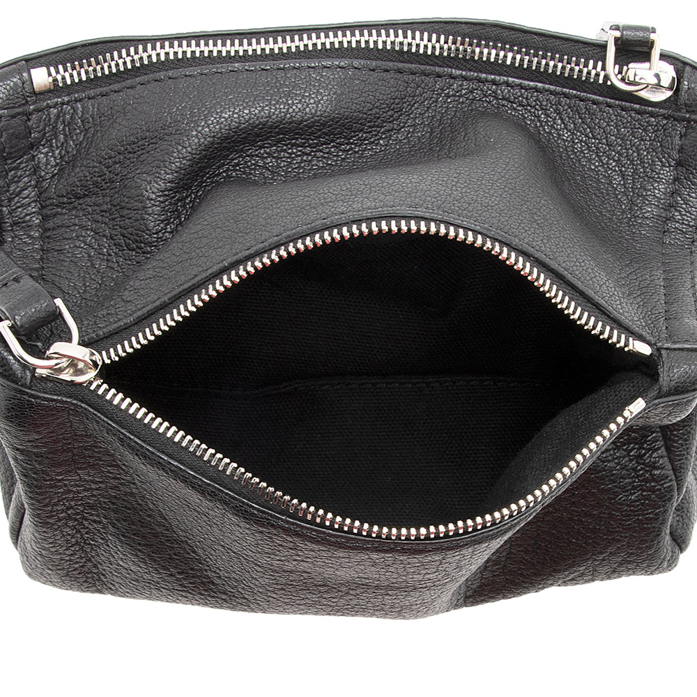 Givenchy Rubber Effect Calfskin Pandora Wristlet (SHF-20628)