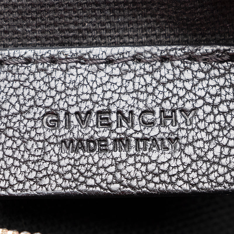 Givenchy Rubber Effect Calfskin Pandora Wristlet (SHF-20628)