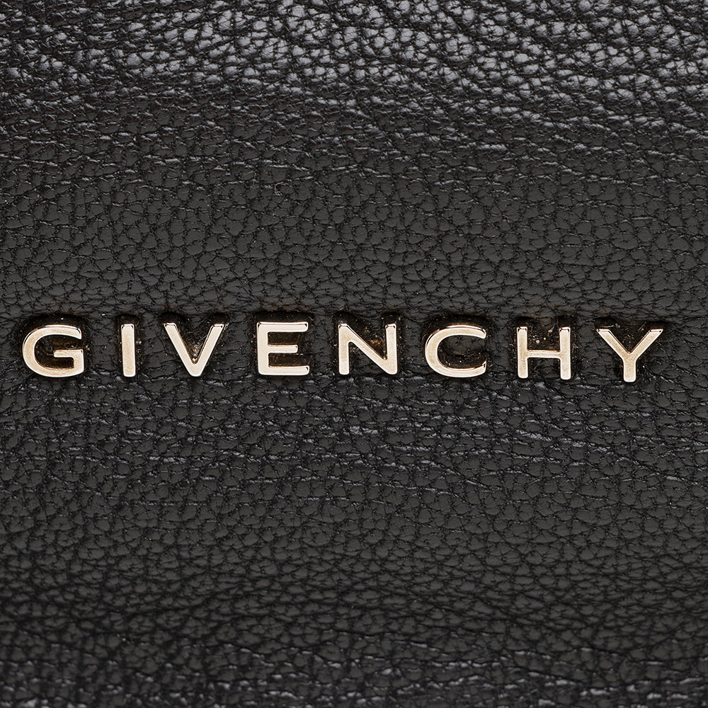 Givenchy Rubber Effect Calfskin Pandora Wristlet (SHF-20628)