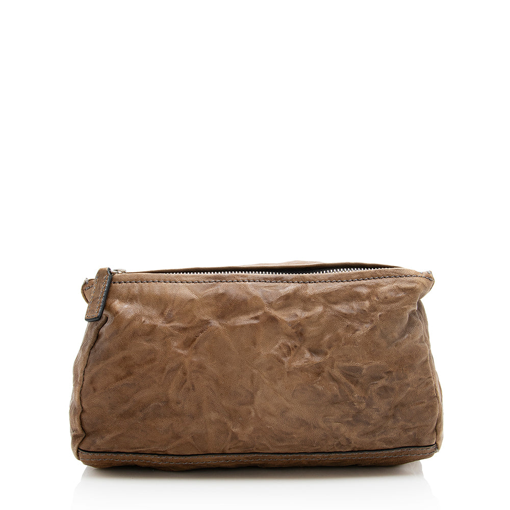 Givenchy Sheepskin Pepe Pandora Mini Shoulder Bag - FINAL SALE (SHF-19579)