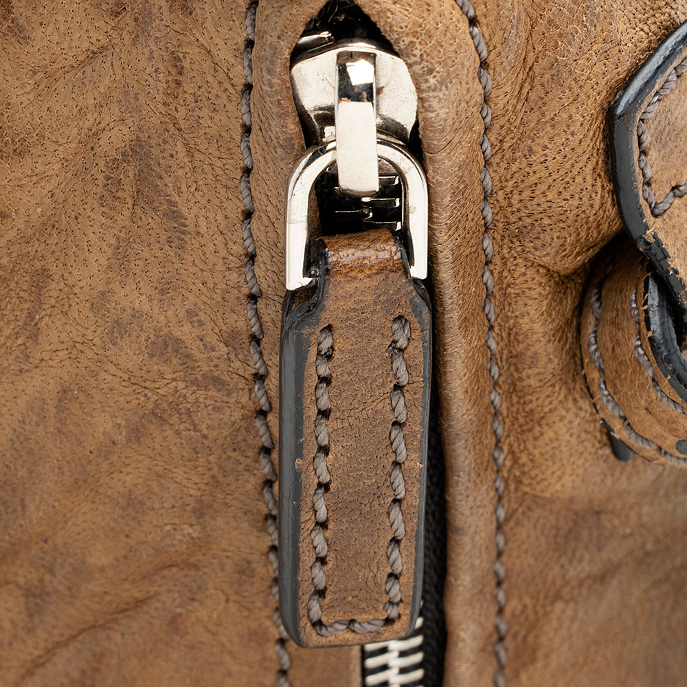 Givenchy Sheepskin Pepe Pandora Mini Shoulder Bag - FINAL SALE (SHF-19579)